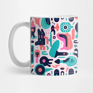 Playful Arena: Whimsical Monster Mates Mug